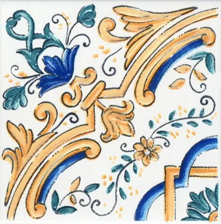 Напольная вставка STG\A484\1146H Капри майолика (изображение)