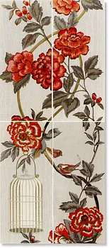 Панно COMP.4PZ VIV.ROS/NER.GABBIA