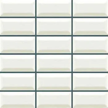 Мозаика из керамики Metro Tiles Cream / Кремовый K532472 чип 5х10 сетка