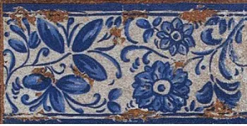 Вставка-подступенник gr4. ANTIGA AZUL