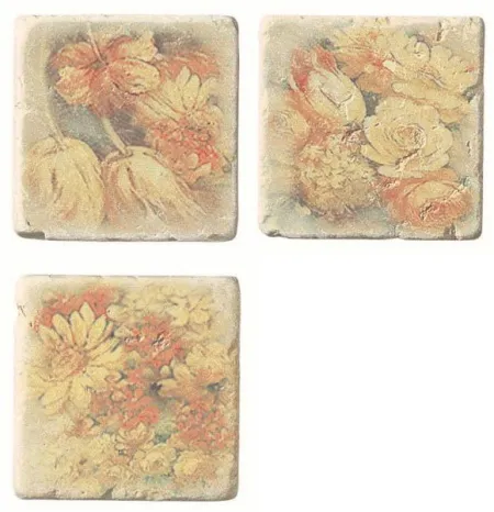 Декор INSERTO OTTOCENTO S/3 BOTTICINO (изображение)