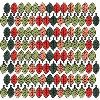 Декор NT\A15\5155 Веселая семейка Листья