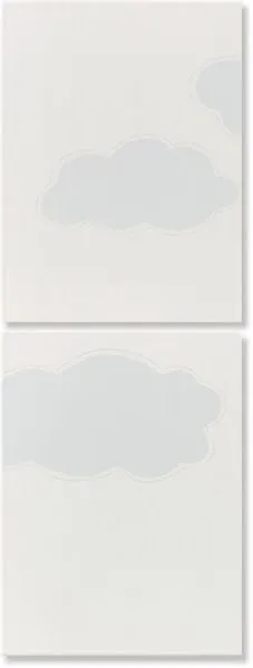 34041 Декор LOUIS & ELLA decor "облака" 25*33 (набор из 2 шт.) (изображение)