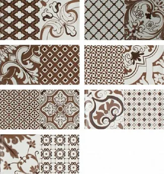 Настенная плитка Artisan Gredos Hueso Decor Mix Mate