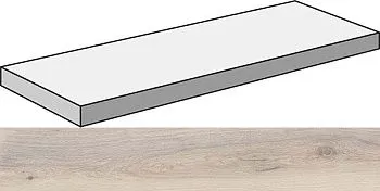 Угловая ступень ECO CHIC ANG.TOP SX ALMOND RET левая (PF60006666)