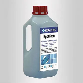 "Очиститель от разводов и ост. эпокс. затирки ""EpoClean""белый 1кг"