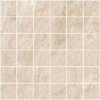 Мозаика QUARSTONE Бежевый R10B 7Рек K9519228R001VTE0 (5х5)