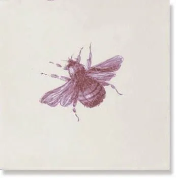 Декор Dec. Bumblebee Marron (Crema)