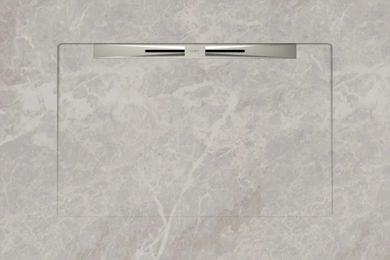 Керамический душевой поддон FIORI DI PESCA WHITE - SLOPE NOVA LINE 120 (изображение)