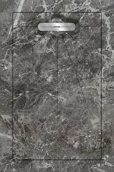 Керамический душевой поддон FIORI DI PESCA GREY - MULTI LINEAR MASSIVE
