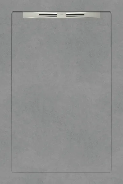 Керамический душевой поддон ARC GREY SLOPE LINE 80X120 (изображение)