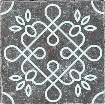 Декор BLACK MARBLE Motif №1 черный