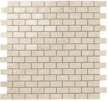 Мозаика керамогранит Marvel Stone Cream P. Mosaico Lapp. Burattato (AS32)