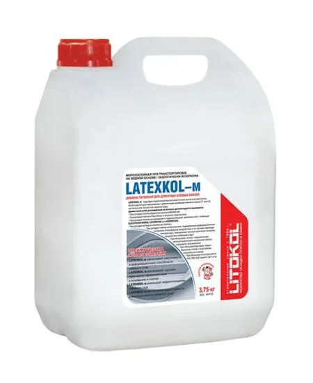 LATEXKOL-m белый (канистра 3,75 кг) (изображение)