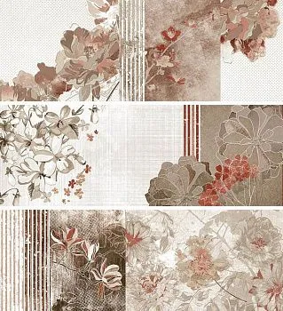 Декор DECOR MILA VISON (3 pzs mix)