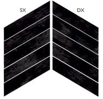 Мозаика MOS.CHEVRON CARBON (263190)