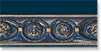 Бордюр Cenefa Deriva Aqua СБ052