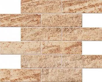Мозаика QUARZITE MOSAICO BRICKS QZ 00 неполированный
