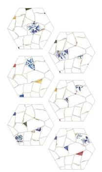 Керамогранит CORINTO Hexa (6 вариаций рис.)