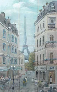 Панно Кантри Шик VB/A14/6x/7071 Париж