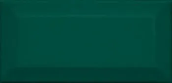 Настенная плитка Клемансо 16058 зелёный грань