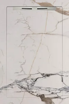 Керамический душевой поддон HAVANA WHITE - SLOPE LINE 120