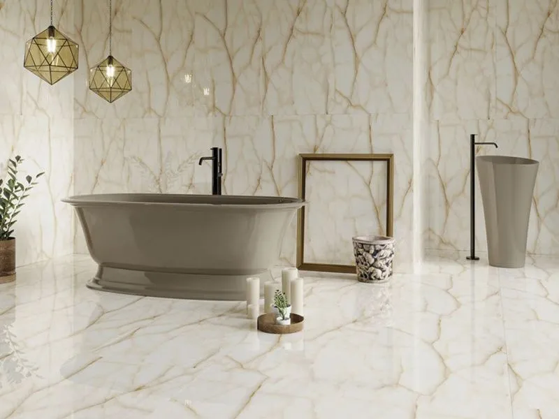 Керамогранит ONYX LEAF/SKY от производителя DecoVita –  фото