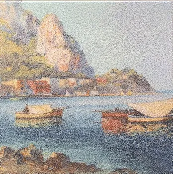 Настенный декор STG\A345\5155 Позитано Лодки