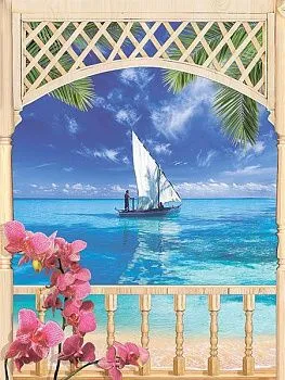 Панно Muza Bali 2 (C-MU2H454DT\B)