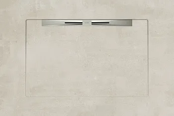 Керамический душевой поддон BETON CREAM - SLOPE NOVA LINE