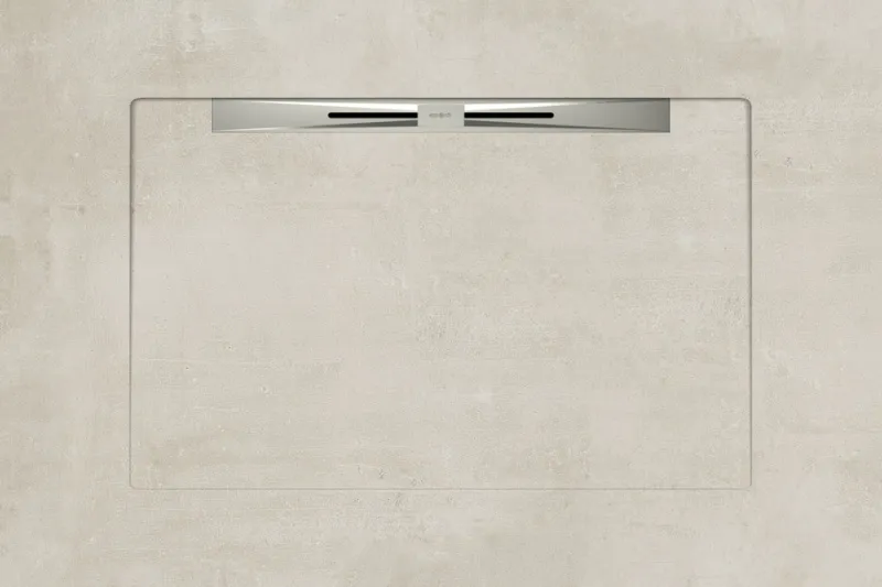 Керамический душевой поддон BETON CREAM - SLOPE NOVA LINE (изображение)