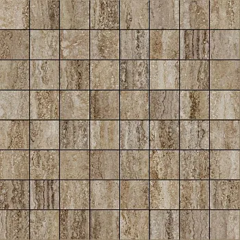 Мозаика TRAVERTINO SILVER MOSAICO LUX люкс