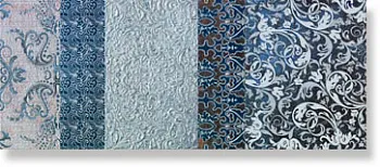 Декор SH05DB Shine Batik Turchese Decoro B