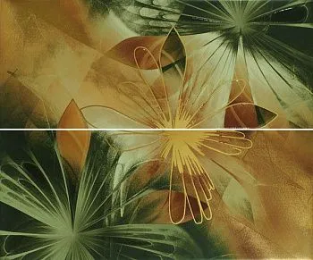 Панно Glory beige panno 02 (комплект из 2 шт)