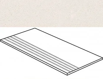 Фронтальная ступень Impression кремовый 7РЕК с насечками