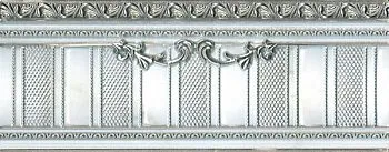 Бордюр EXCELSIOR Plata-Blanco Zocalo