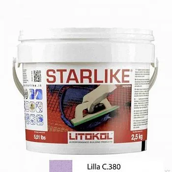 Litochrom Starlike C.380 сиреневый (2,5кг)