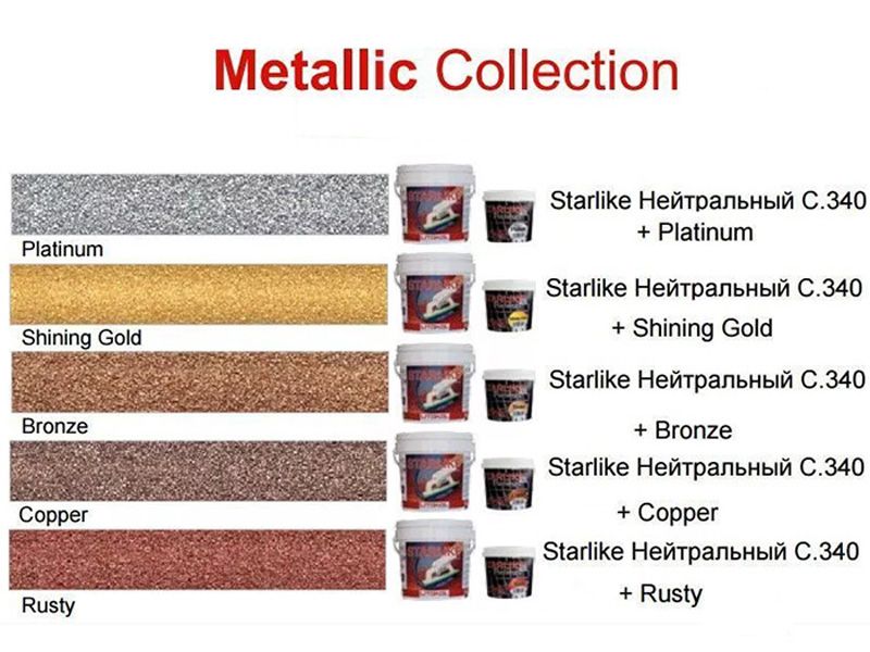 Аксессуары Добавки для затирки STARLIKE Metallic Collection от производителя Litokol –  фото