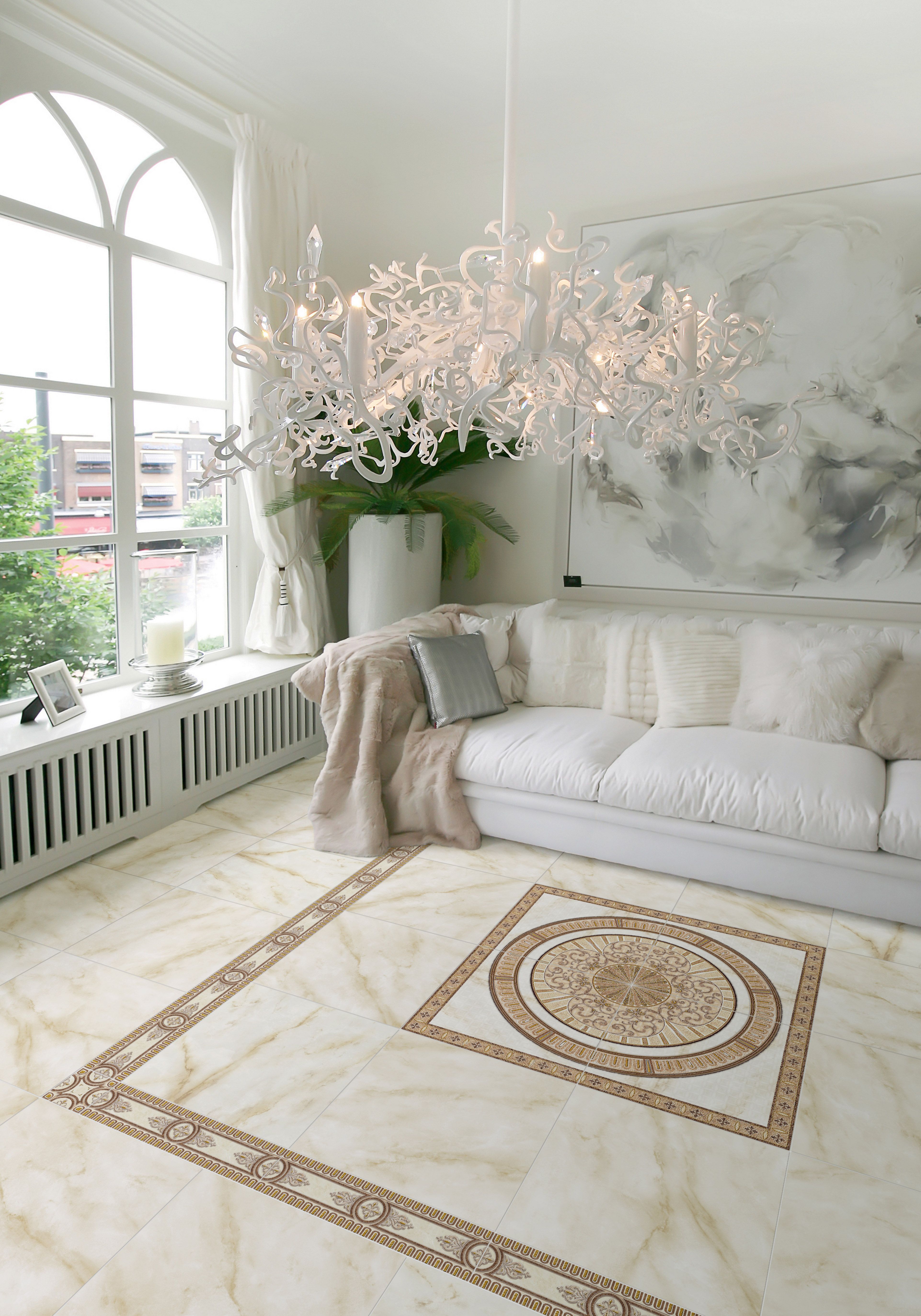 Керамическая плитка CARRARA от производителя Cersanit –  фото