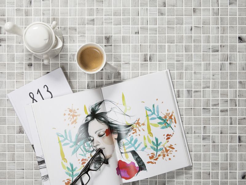 Мозаика WOOD от производителя Vidrepur –  фото