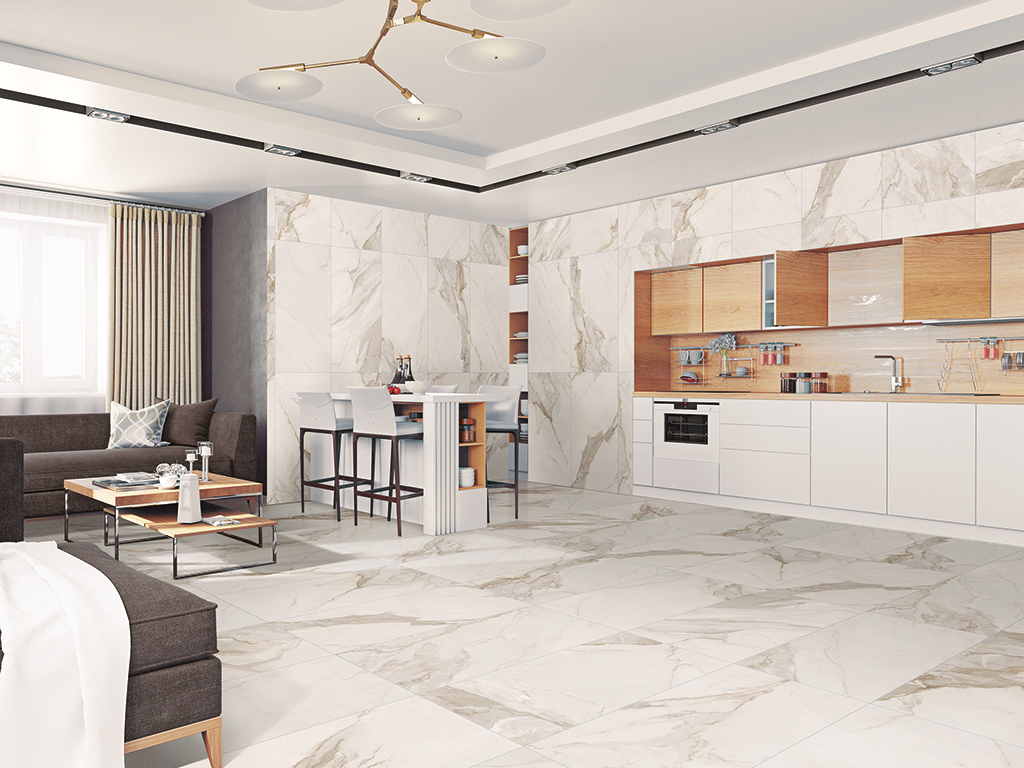 Керамическая плитка CALACATTA GOLD от производителя Azteca –  фото