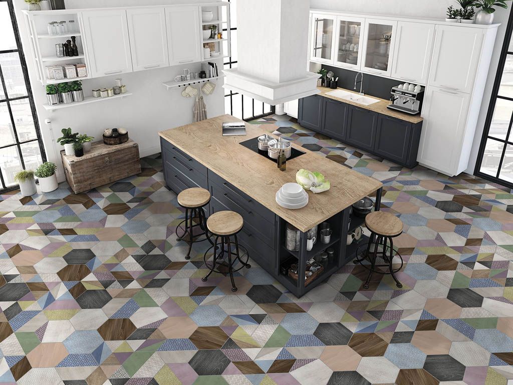 Керамогранит HEXA от производителя ITT Ceramic –  фото