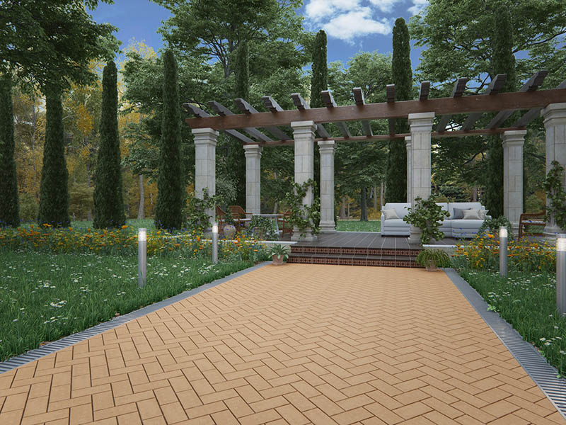 Керамогранит БРУСЧАТКА от производителя Ecoclinker –  фото