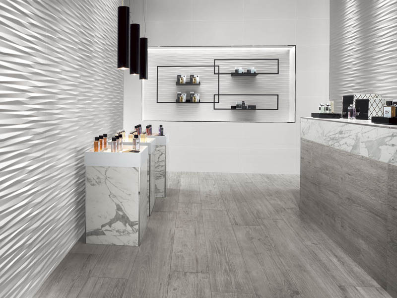 Керамическая плитка 3D WALL от производителя Atlas Concorde (Italy) –  фото