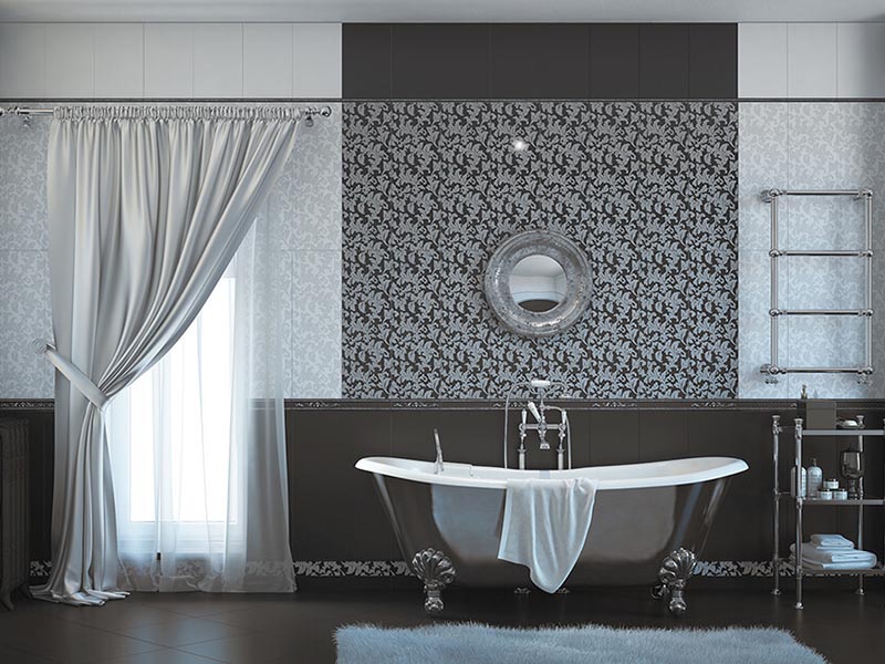 Керамическая плитка MONCADA CREMA/WHITE от производителя Delacora –  фото