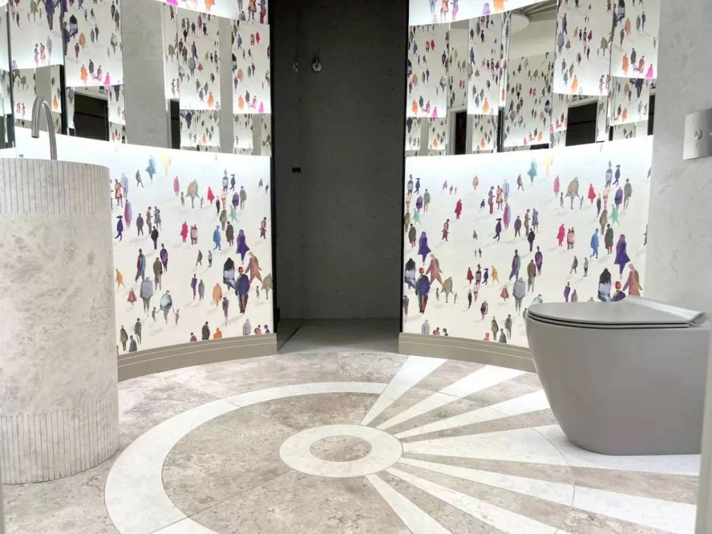 керамогранит Porcelanite Dos в интерьере