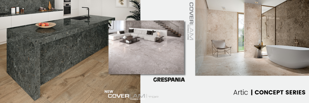 Так, к сериям Artic, Moma или Corinto от Grespania и Coverlam присоединилась версия Coverlam Top для столешниц.