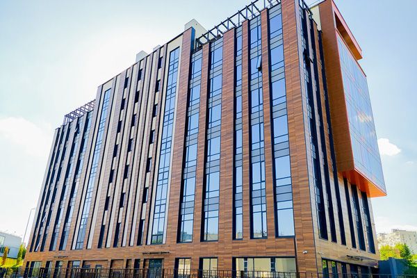 Вентилируемые фасады из керамогранита