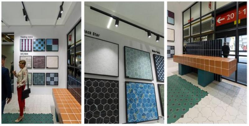 Керамогранит Cevica на выставке