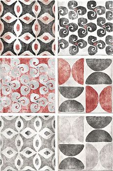 Декор Formella Texture S/6 Grigio